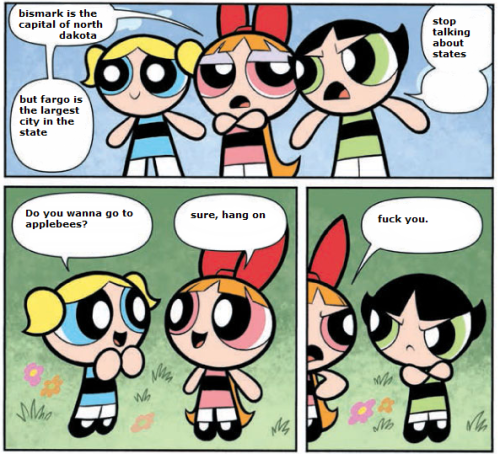 a meme comic about the powerpuff girls